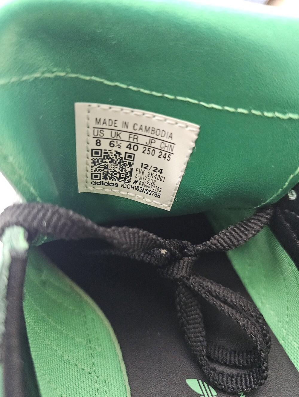 Adidas Originals SL 72 OG W - Metallic Green/Black (NWT) - Picture 9 of 16